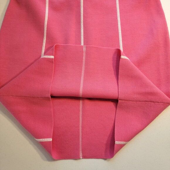 Tsesay Mini Skirt Womens M Y2K Pull On Stretch Barbiecore Pink Barbie Comfy Knit - Picture 3 of 8